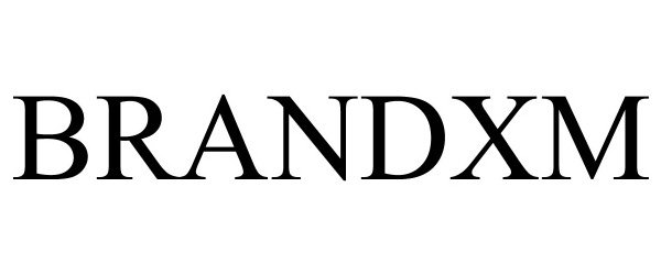 Trademark Logo BRANDXM