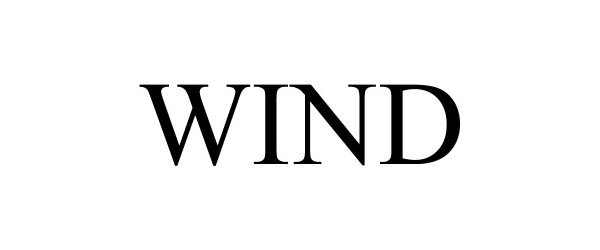 Trademark Logo WIND