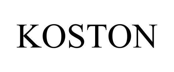 Trademark Logo KOSTON