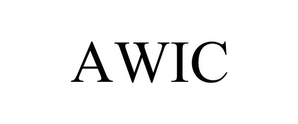 Trademark Logo AWIC
