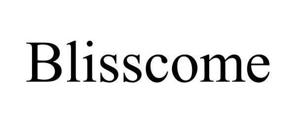 Trademark Logo BLISSCOME