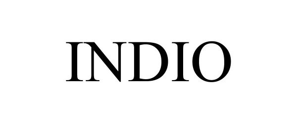 Trademark Logo INDIO