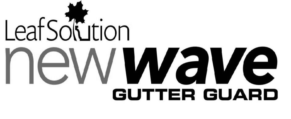  LEAFSOLUTION NEW WAVE GUTTER GUARD