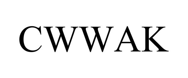 Trademark Logo CWWAK