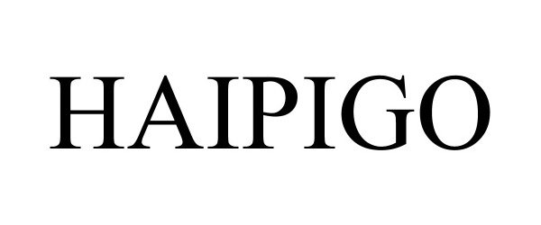 Trademark Logo HAIPIGO