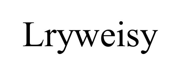  LRYWEISY