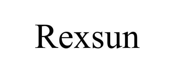 Trademark Logo REXSUN