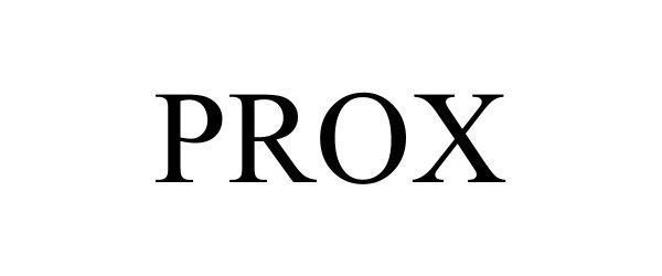 Trademark Logo PROX