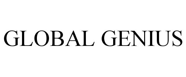 Trademark Logo GLOBAL GENIUS