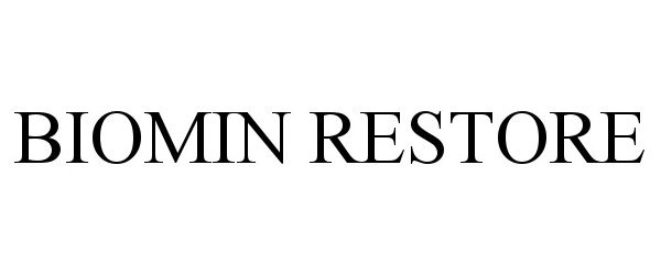  BIOMIN RESTORE