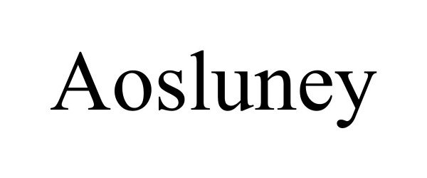 Trademark Logo AOSLUNEY