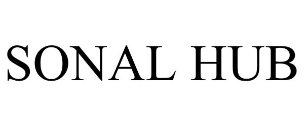 Trademark Logo SONAL HUB