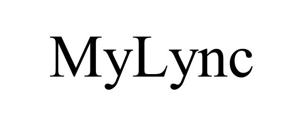 Trademark Logo MYLYNC