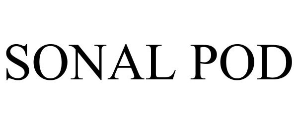 Trademark Logo SONAL POD
