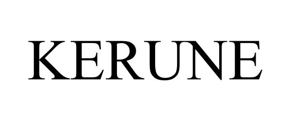 Trademark Logo KERUNE