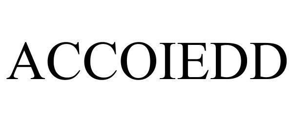 Trademark Logo ACCOIEDD