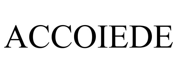  ACCOIEDE