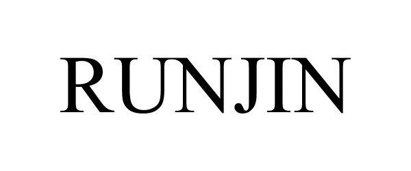 Trademark Logo RUNJIN