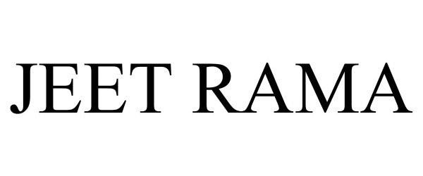 Trademark Logo JEET RAMA