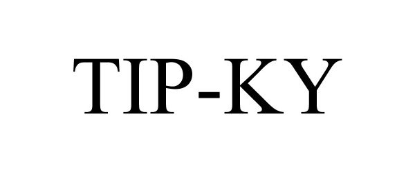 Trademark Logo TIP-KY