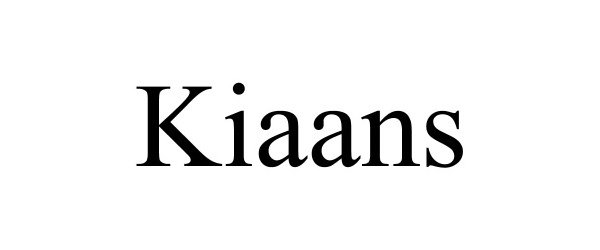  KIAANS