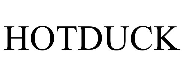 Trademark Logo HOTDUCK