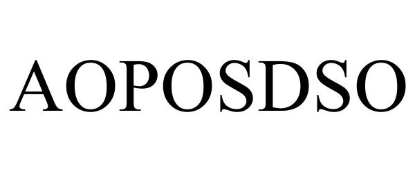  AOPOSDSO