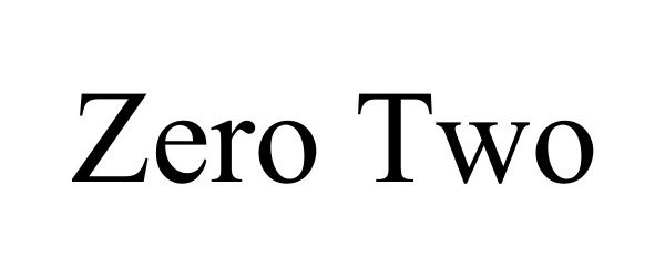Trademark Logo ZERO TWO