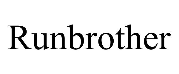 Trademark Logo RUNBROTHER