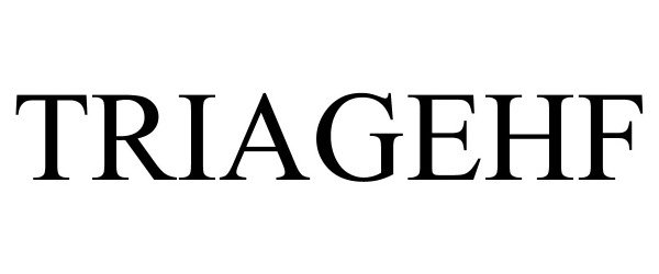 Trademark Logo TRIAGEHF