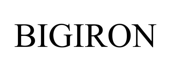 Trademark Logo BIGIRON