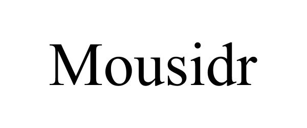 Trademark Logo MOUSIDR