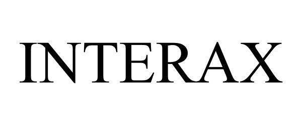Trademark Logo INTERAX