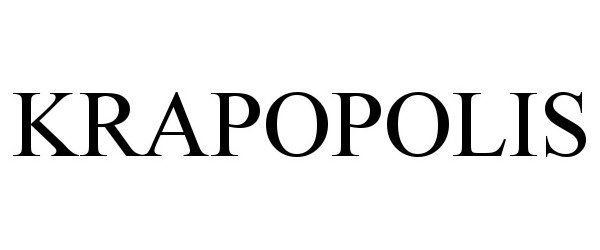 Trademark Logo KRAPOPOLIS