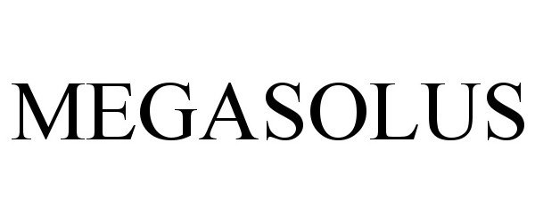 Trademark Logo MEGASOLUS