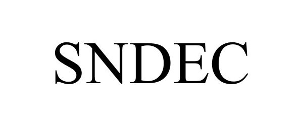 Trademark Logo SNDEC