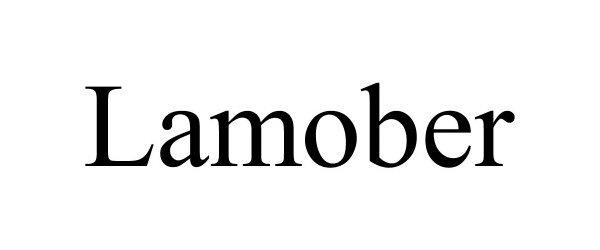 Trademark Logo LAMOBER