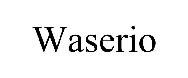 Trademark Logo WASERIO