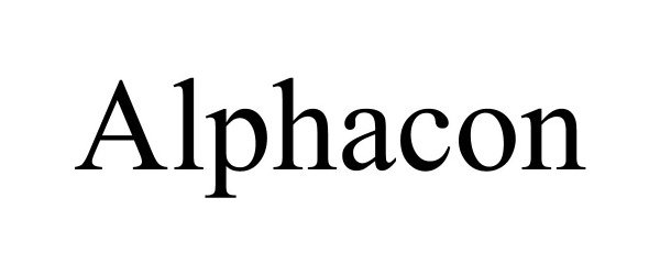  ALPHACON