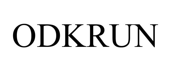 Trademark Logo ODKRUN