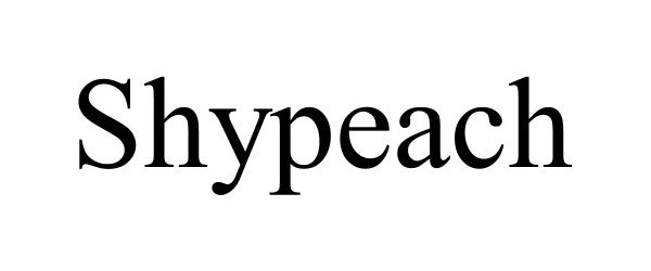 Trademark Logo SHYPEACH