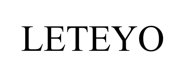 Trademark Logo LETEYO