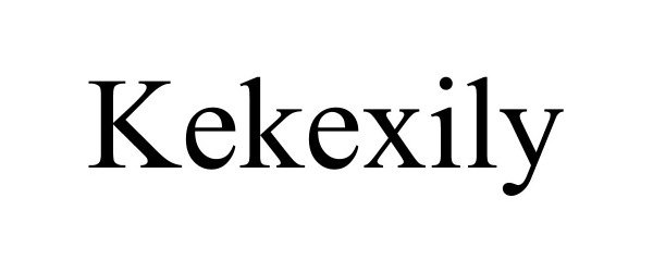 Trademark Logo KEKEXILY