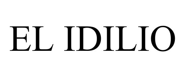  EL IDILIO