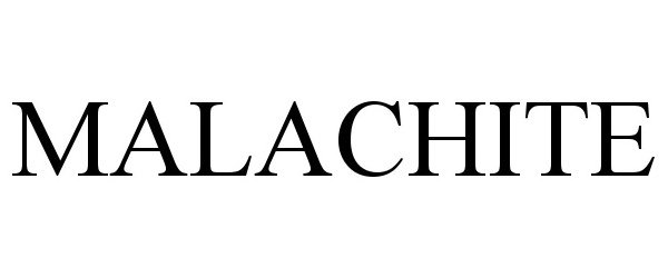 Trademark Logo MALACHITE