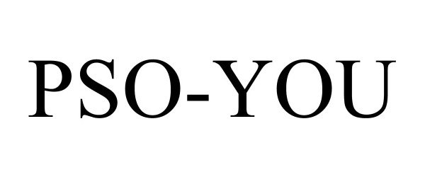 Trademark Logo PSO-YOU