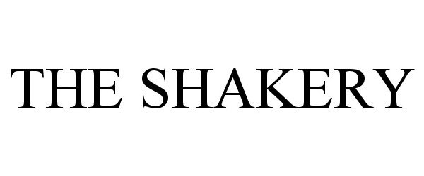 Trademark Logo THE SHAKERY