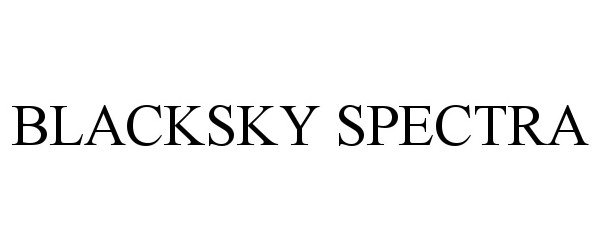  BLACKSKY SPECTRA