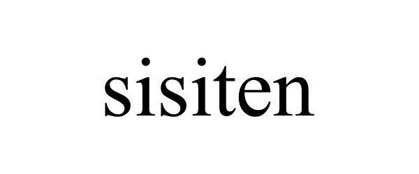 Trademark Logo SISITEN