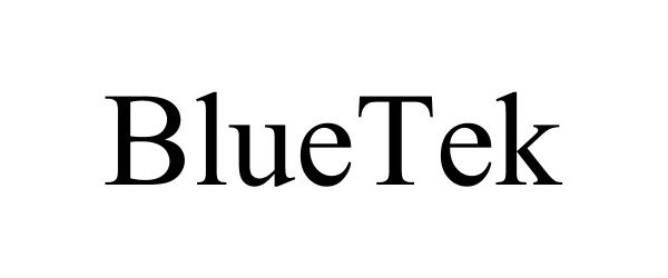 Trademark Logo BLUETEK